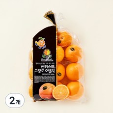 썬키스트 고당도 오렌지 중대과, 2.5kg, 2개
