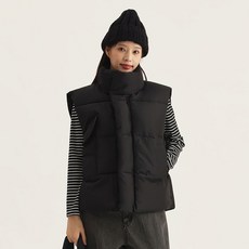 Elsso 女款寬鬆感保暖鋪棉背心