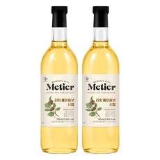 메티에 리치헤이즐넛 시럽, 2개, 750ml