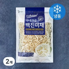 해맑은푸드 백진미채 (냉동), 400g, 2봉
