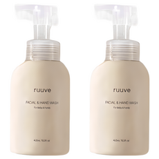 孩童用臉部雙手潔淨慕斯, 2瓶, 400ml