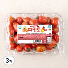 파인토 스테비아 대추방울토마토, 500g, 3개