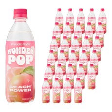 클룹 원더팝 프리바이오틱스 피치파워, 30개, 500ml