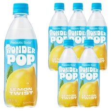 Cloop Wonder Pop 益生元檸檬風味, 6個, 500ml