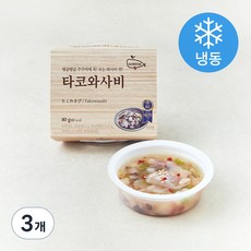 고래미 타코와사비 (냉동), 3개, 80g