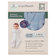 ergoPouch 二合一舒眠包巾 0.2TOG 6~12個月