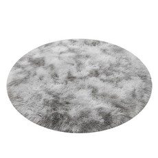 上手家居 長絨毛圓形地毯 柔軟親膚 不易掉毛