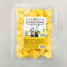 후레쉬팜 파인애플 조각, 2kg, 1개