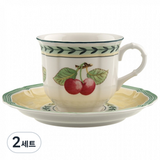 Villeroy&Boch 法式花園佛羅倫斯咖啡杯組 11 x 8 cm, 混合色, 2套