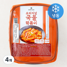 에브리쿡 오리지널 국물 떡볶이 (냉동), 540g, 4개
