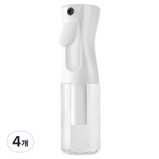 Green Living 細霧噴霧器 500ml, 白色, 4個