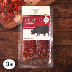 칸피포크 이베리코 초리조 슬라이스, 70g, 3개