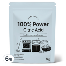 Saenghwalgongsik Power檸檬酸, 1kg, 6個