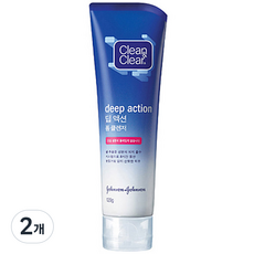 Clean&Clear 可伶可俐 深層淨透潔面泡沫, 120g, 2個