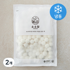 소소담 우리쌀 조랭이떡 (냉동), 500g, 2개, 1개입