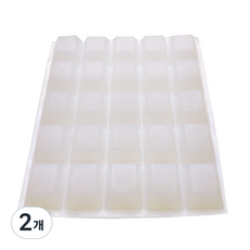 3M 범폰 미끄럼방지 스티커 A0042 25p, 2개, 반투명