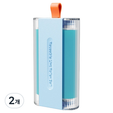 Malltoday 便攜式除塵滾輪清潔器 藍色紙盒, 2個