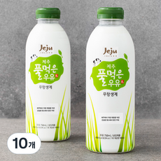 무항생제 인증 제주 풀먹은 우유, 10개, 750ml
