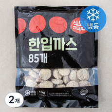 식자재왕 한입까스 (냉동), 1kg, 2개