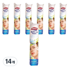 TIPPYS 화장솜, 14개, 100개입