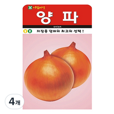 아람종묘 양파 씨앗, 4개