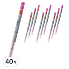 Uni Signo Style Fit凝膠墨水替換芯 0.28mm UMR-109, 粉色, 40個