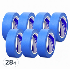 OON 마스킹 테이프 파란색 20mm, 28개