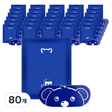 Jelluttuk 玫瑰蒸汽熱敷眼罩, 80個, 1入