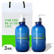 포고니아 모링가 샴푸 500ml x 2p 선물세트, 3세트
