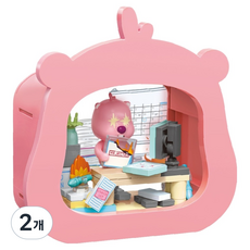 킵플레이 잔망루피 블록 사무실, 2개