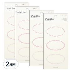 PAPERIAN L'atelier 標籤貼紙 L 2張 x 4入組 橢圓形, 2, 2套