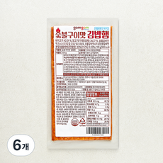 곰곰 숯불구이맛 김밥햄, 120g, 6개