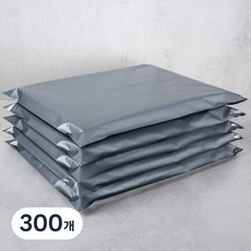 혜림봉투 HDPE 택배봉투 은색, 300개