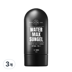 HEYBRO Water Max 防曬凝膠 SPF50+ PA+++, 75ml, 3個
