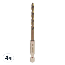 WORKPRO 六角鈷鑽頭 不鏽鋼鑽尾 4.2mm WP400307, 4個