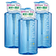 AQUAIR 阿葵亞 淨水賦活洗髮精 控油型, 1L, 3瓶