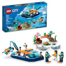 LEGO 60377 City 探險家潛水工作船, 1盒