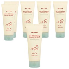 아브카 베이비 앤 키즈 아토 수분강화 수딩젤 로션, 6개, 200ml