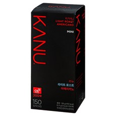 KANU 輕焙美式咖啡迷你隨身包, 0.9g, 150入, 1盒