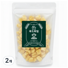 푸드하임 동결건조 파인애플 칩, 2개, 150g