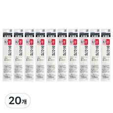 제브라 스라리 EK 리필심 0.7mm, 레드, 20개