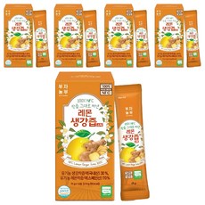 富農 NFC 原汁鮮榨檸檬生薑汁棒 14入, 210g, 5個