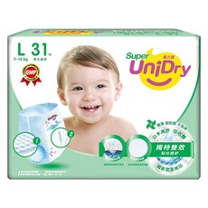 UniDry 優力寶 優力褲/尿布 9~14kg, L, 31片
