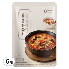 저니투프레쉬 불향가득 짬뽕탕, 400g, 6개
