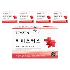 티젠 히비스커스, 1.8g, 20개입, 5개