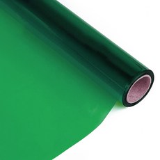 透明彩色PVC膜 綠色 0.3mm, 950 x 1000 mm, 1個