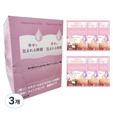 바스크린 아유르타임 해피니스데이 입욕파우더 PACKET 6p, 240g, 3개