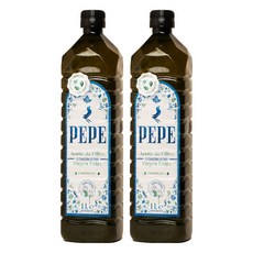 페페 엑스트라 버진 올리브오일, 1L, 2개