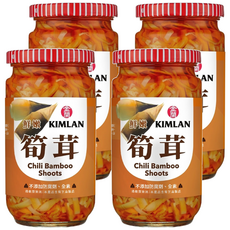 KIMLAN 金蘭 鮮嫩筍茸, 350g, 4罐