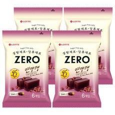 LOTTE 樂天 ZERO Zero無糖羊羹, 4袋, 300g
